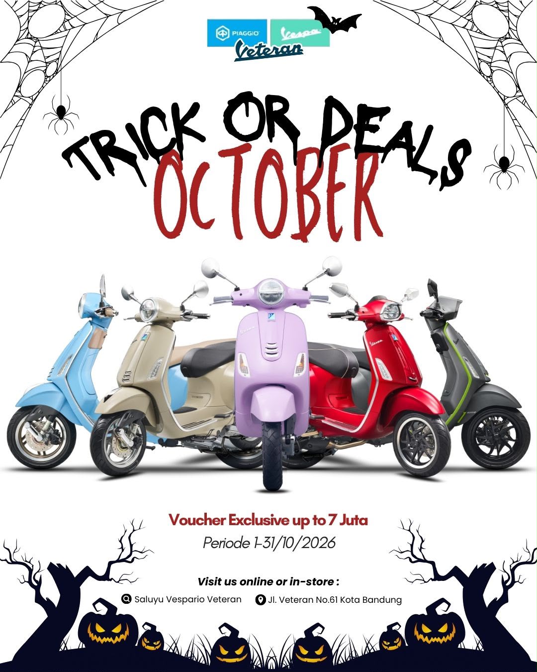 Promo Vespa Oktober