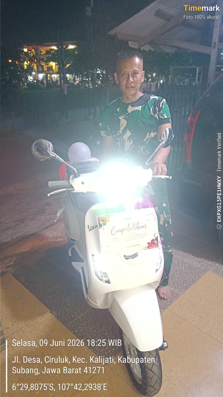 penyerahan vespa 5