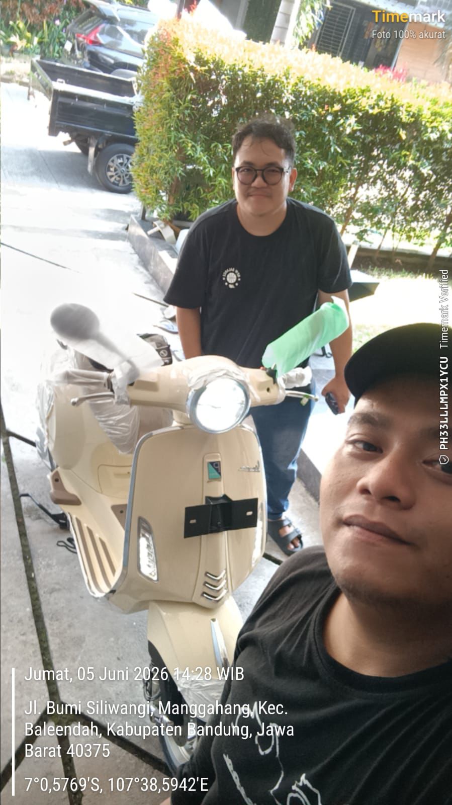 penyerahan vespa 6